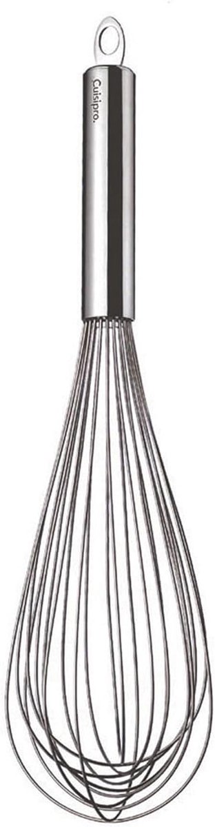 Ballon Garde - Klopper - Lucht Inkloppen - Roestvrij Staal - 30 cm - Zilver