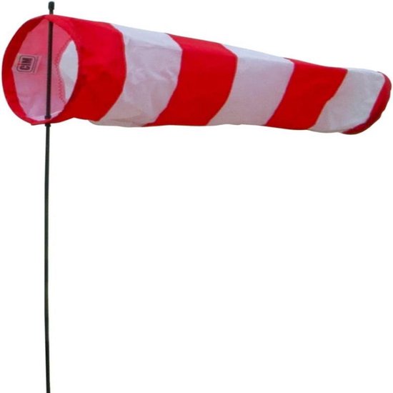 Manche à air - Manche à air professionnel - 60 cm Rouge/Blanc - Jardin & Extérieur - 1 Pièce