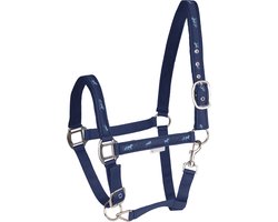 Halster paard Motief blauw