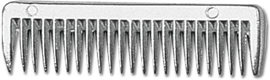 Waldhausen Manenkam Met Grip - Paardenverzorging - 8.5 cm Aluminium Waldhausen Manenkam Met Grip - Paardenverzorging - 8.5 cm Aluminium
