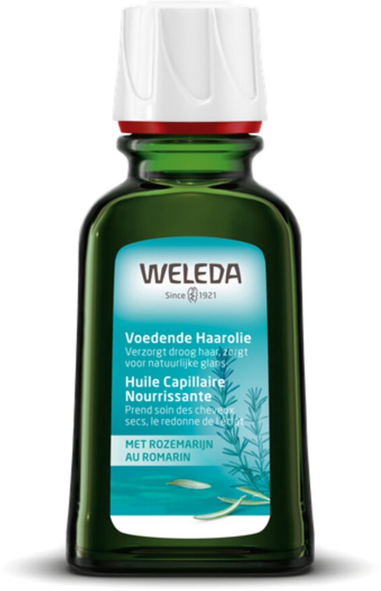 Bol.com WELEDA Rozemarijn Voedende Haarolie - Versterkt de Haarstructuur & Herstelt Glans - Rozemarijn & Lavendel - 100% Natuurl... aanbieding
