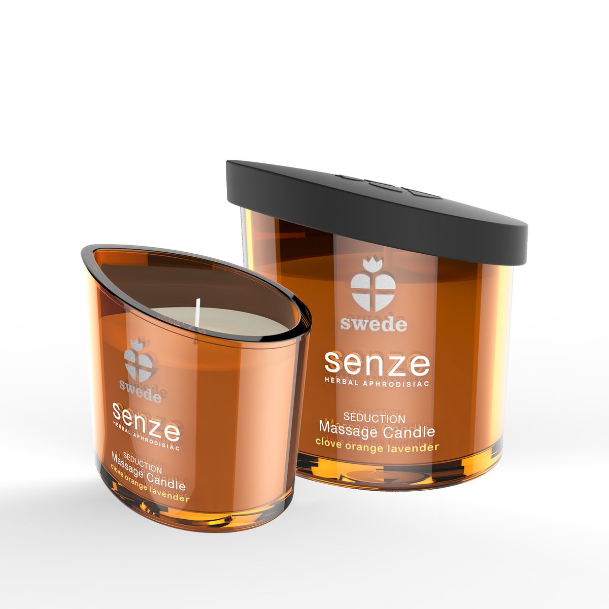Swede Senze - Massagekaars - Seduction Clove Orange Lavender - Vegan - 50 ml