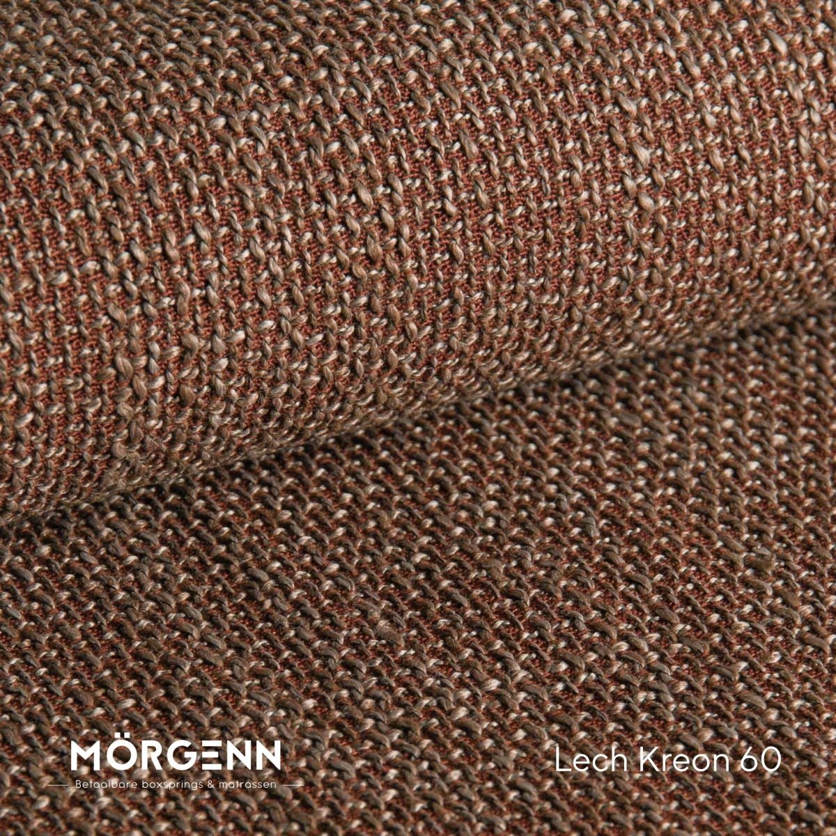 Mörgenn Lech Kreon Stofstaal - Grof Geweven Meubelstof voor Boxspring - Kreon 60