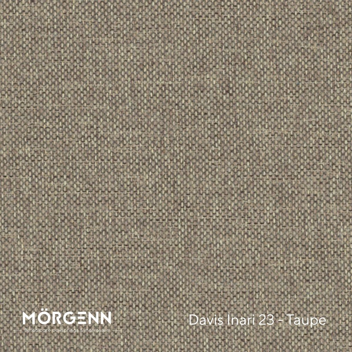 Mörgenn Davis Inari Stofstaal - Meubelstof voor Boxspring en Bed - Taupe
