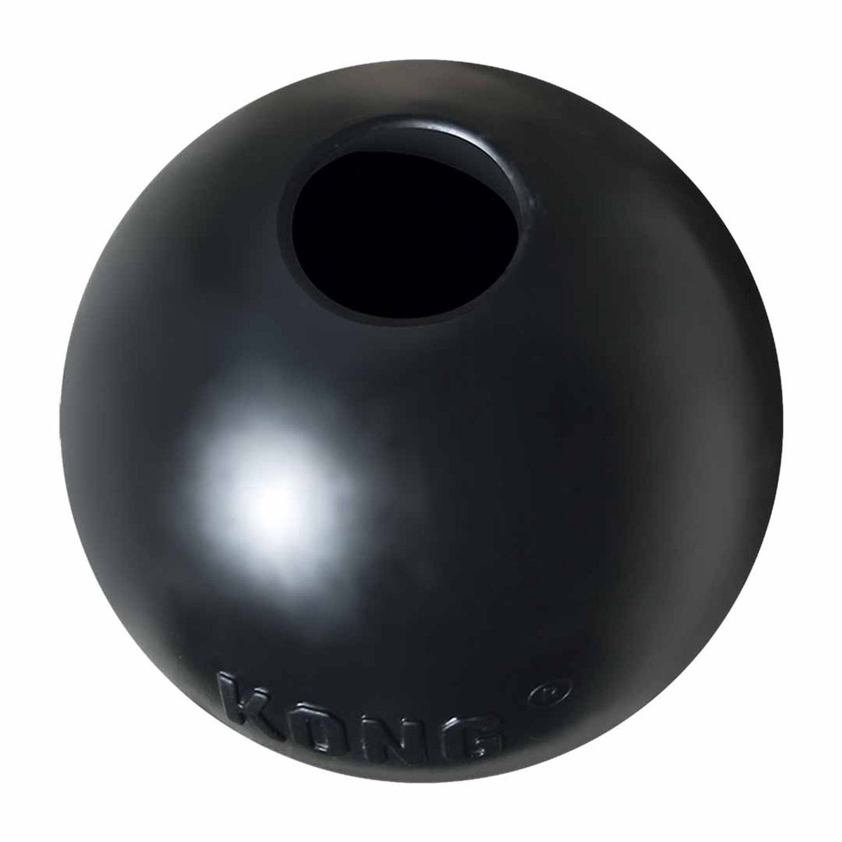 Bol.com Kong Extreme Bal - Honden Speelgoed - Zwart - M/L - Ø 7.5 cm aanbieding