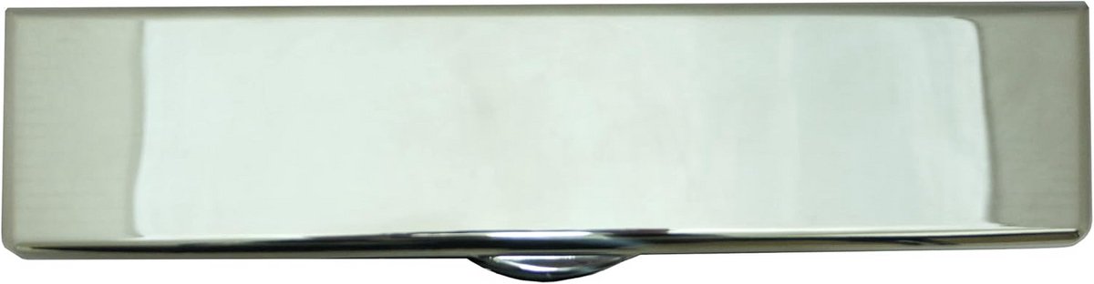 Stijlvolle Briefplaat 12 inch voor Deuren (24mm - 80mm) - Spiegelglans Afwerking