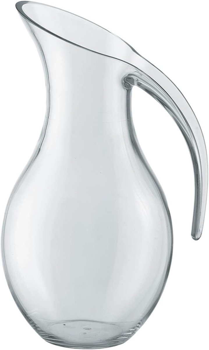 Grote Geblazen Wijnkaraf Acryl Voor Aperitief of Water - Transparant