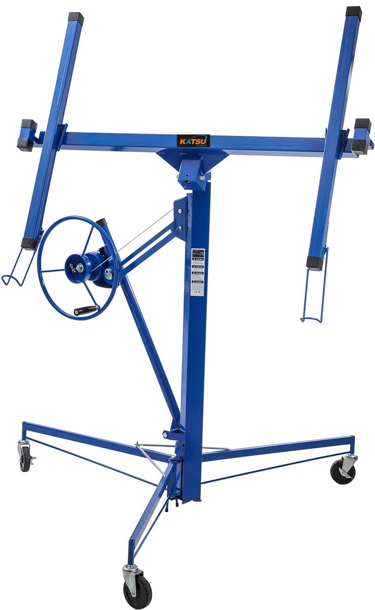 Inklapbare Gipsplatenlift met Trolley en Hoogteverstelling tot 325 cm