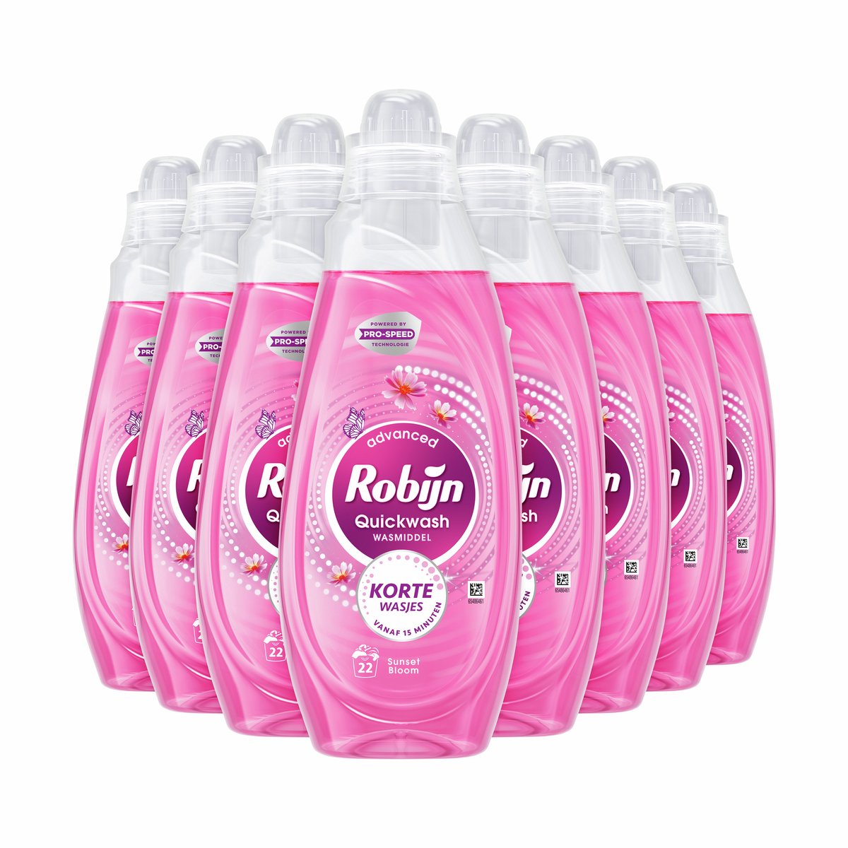 Robijn Quickwash - Vloeibaar Wasmiddel - Sunset Bloom - 8 flessen - 176 Wasbeurten - Voordeelverpakking — cadeau in Cadeau-ideeën - foto 2