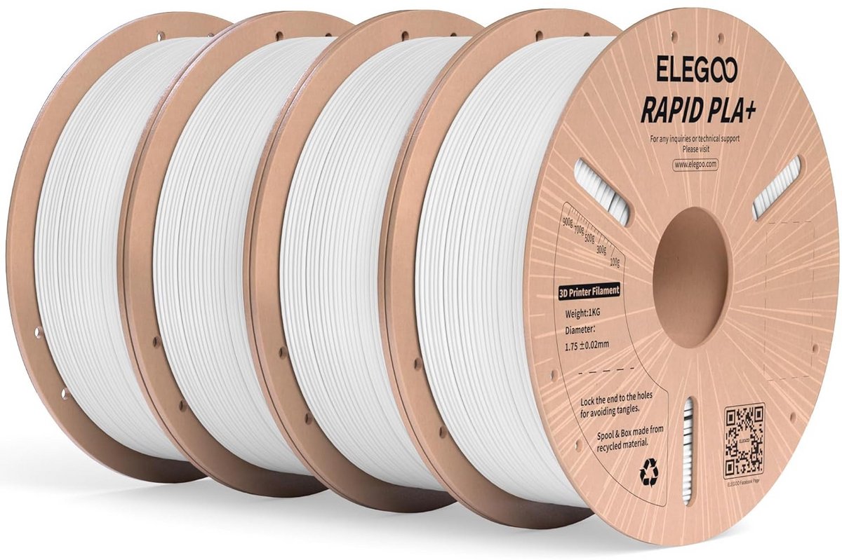 4kg Snelheid PLA+ Filament 1.75mm voor 3D Printer Hoge Print Snelheid