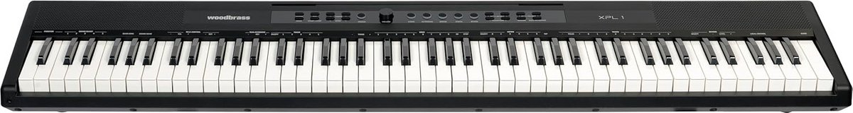 Draagbare Digitale Piano met 88 Aanslaggevoelige Toetsen en Ingebouwde Versterker