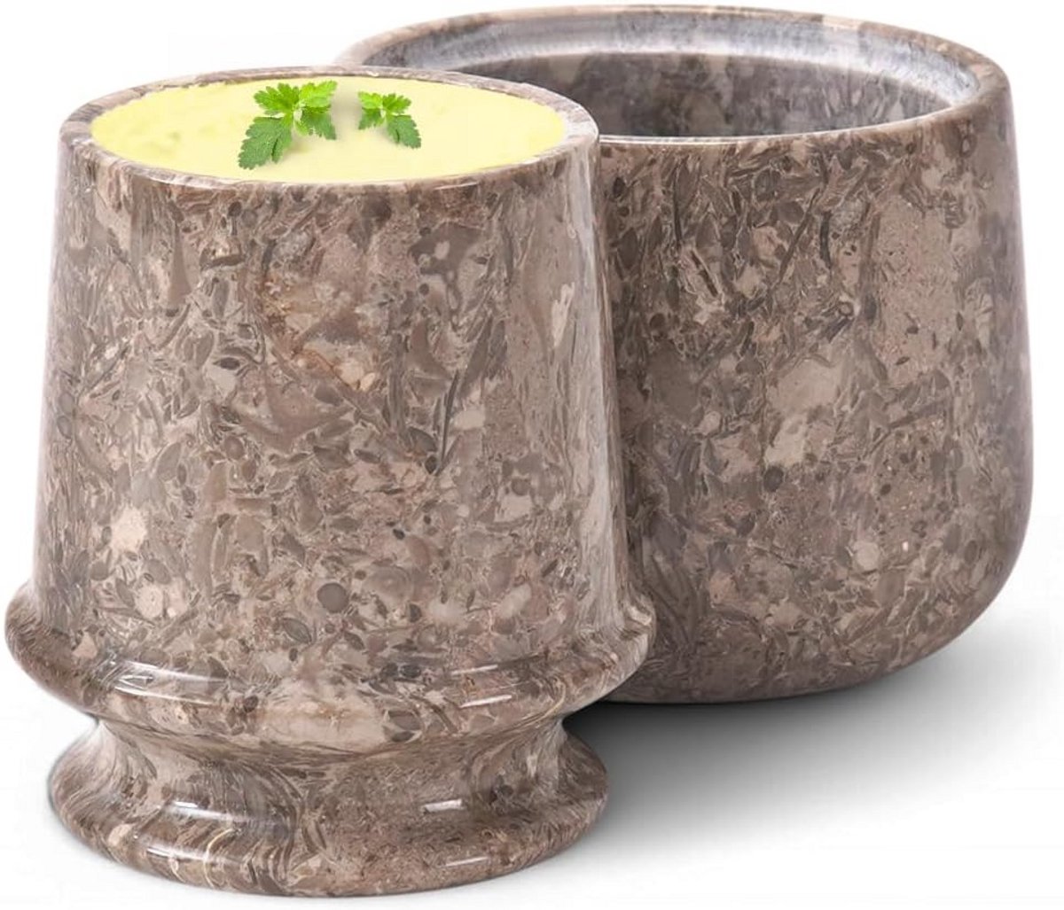 Marmeren Boterbus met Deksel voor Houding van Boter