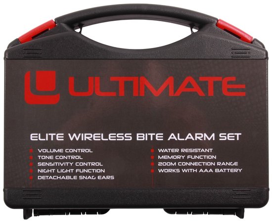 Ultimate Elite Bite Alarm Set 3+1 - Beetmelder van Merkloos — afbeelding 3