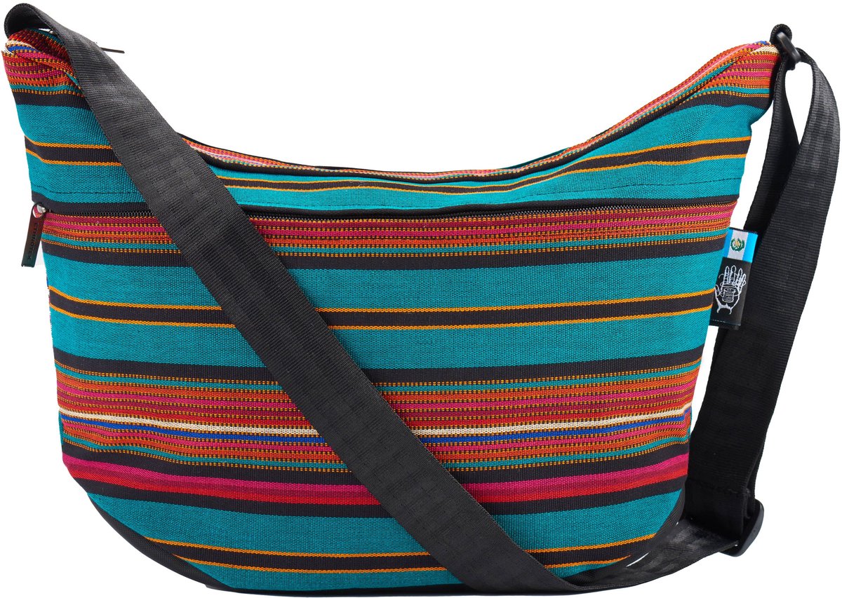 Ethnotek Bagan L - Schoudertas / Moon Bag - Crossbody - 12L - 13 inch Laptopvak