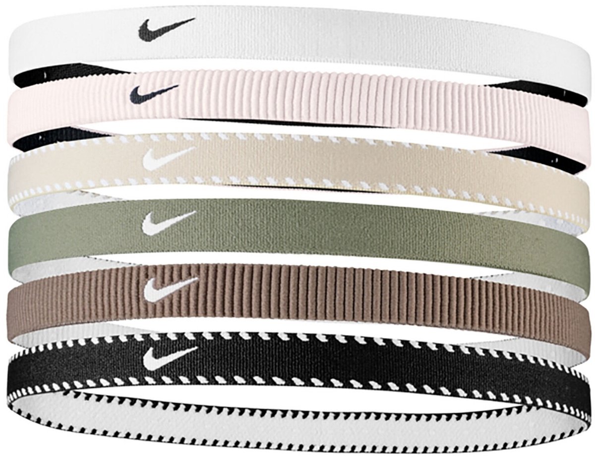 Nike Flex Classiic Hoofdbanden 6-pack N1011927-111 Kleur -multicolour 1SIZE Multicolor