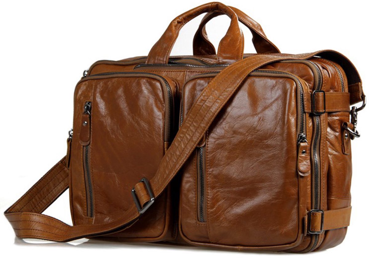 Camel Aztec Multi Leren Tas