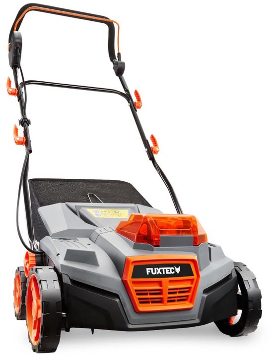 Fuxtec accu-beluchterset 40v Fx-e2ve38set met 2 batterijen en lader, 2-in-1, 38 cm breed van Merkloos	 — afbeelding 2