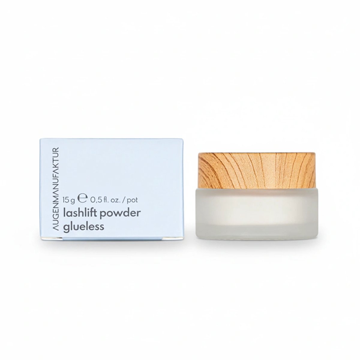 Augenmanufaktur Lashlift Poeder Lijmvrije Pot Structuur / Verdikkingspoeder voor Lashlift Lotion 15 g