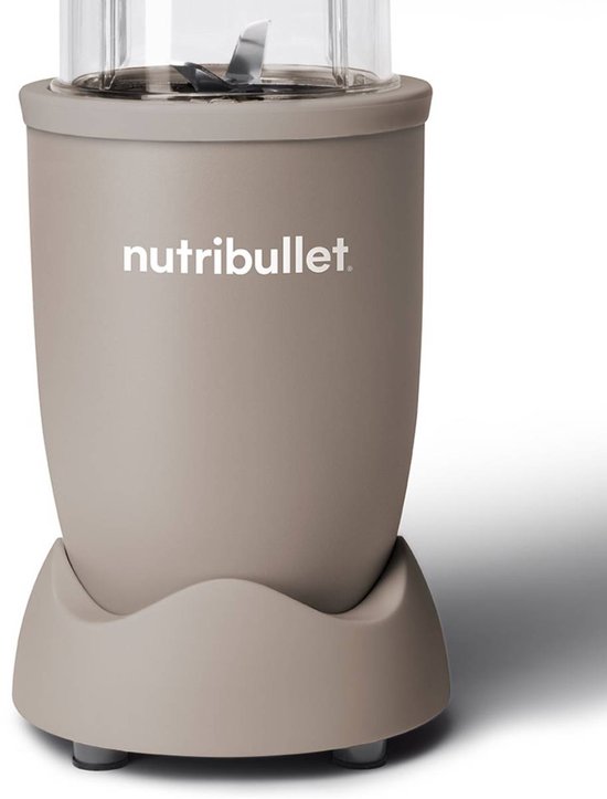 Nutribullet Exclusive - Blender - 900 Watt - Smoothie Maker - Incl. To Go Deksel & Accessoires - 700 ml Drinkbeker BPA & BPS-vrij - Grijs - Mocca van Merkloos — afbeelding 4