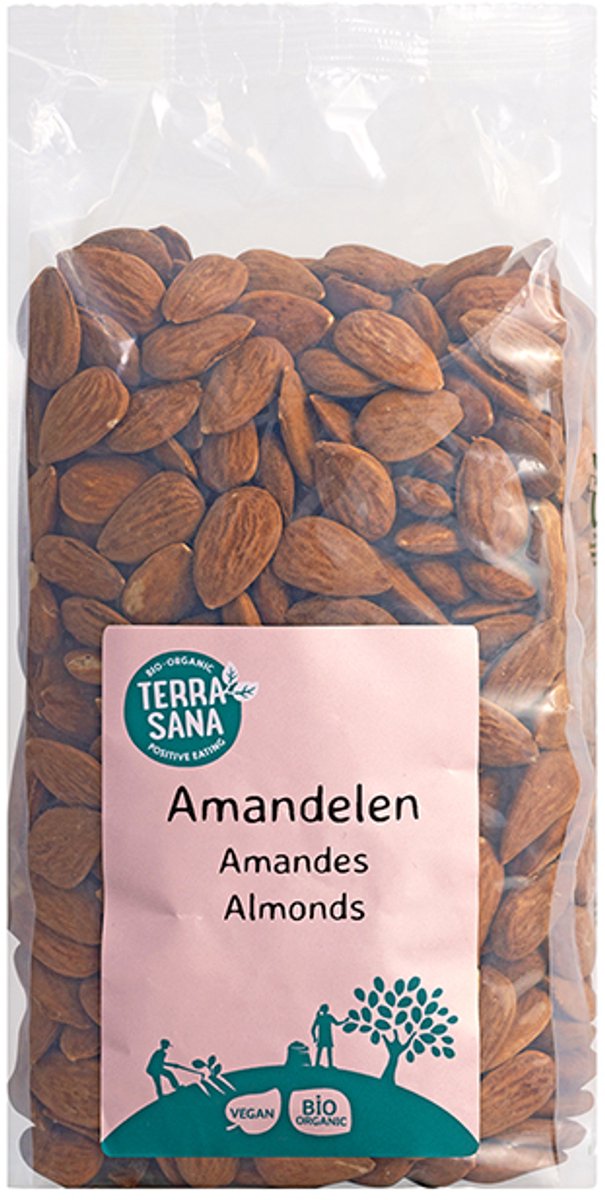 Terrasana RAW Amandelen (bruin) - 750 gram