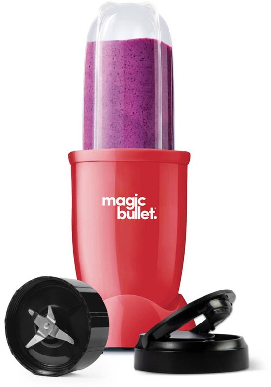 Magic Bullet Color - Blender - Smoothie Maker - Incl. 570 ml To Go Beker - Rood