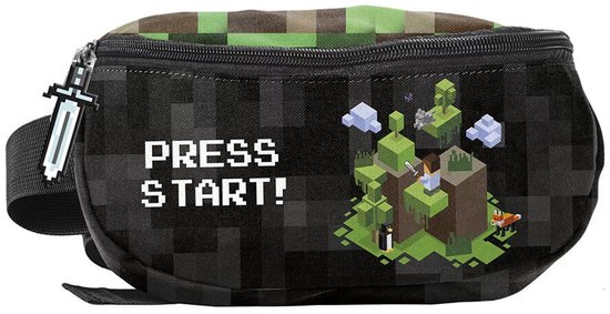 PASO Heuptasje Gaming - 24 x 13 x 9 cm - Polyester