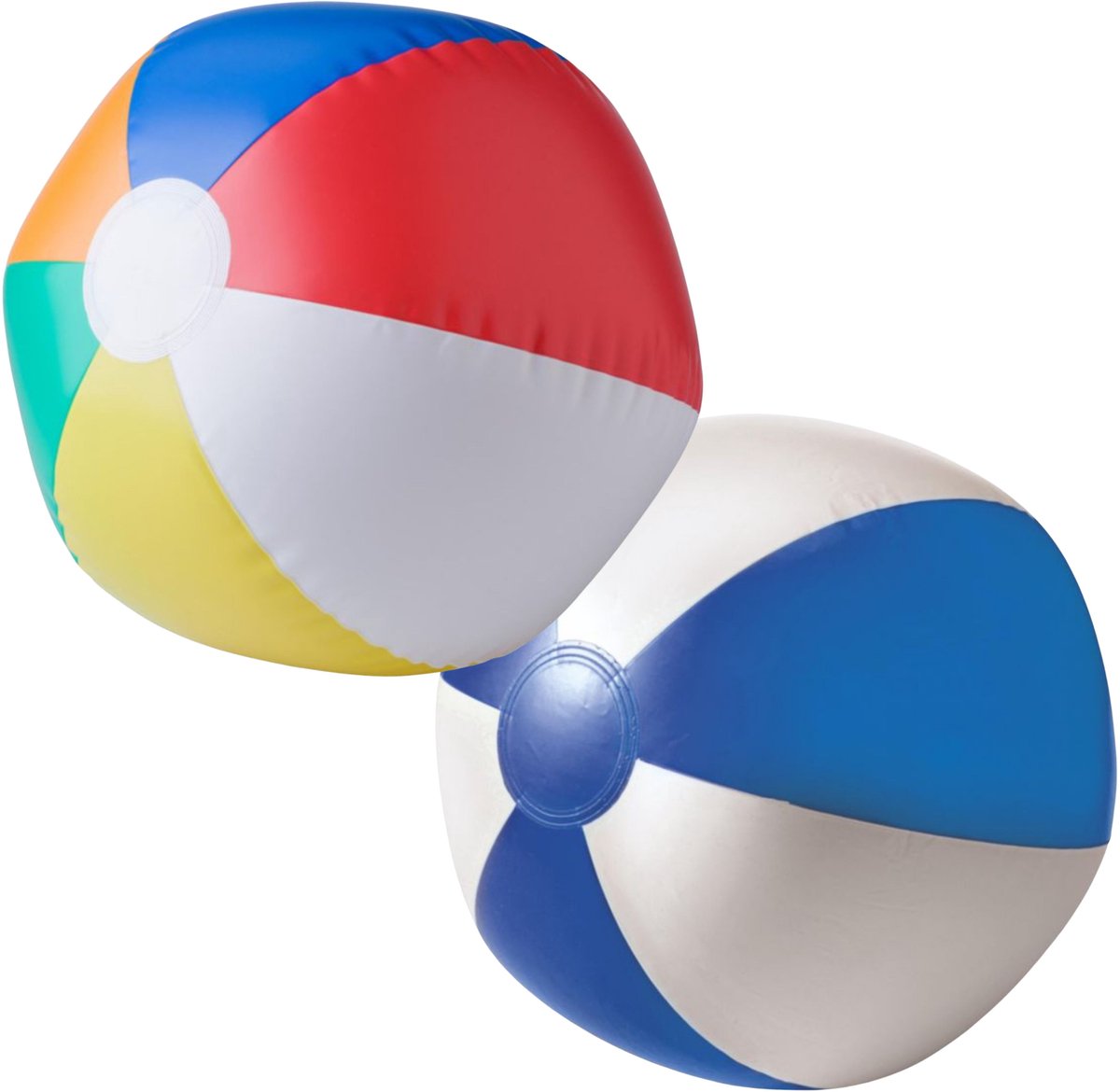 Impression Strandbal - opblaasbaar - zwembad speelgoed - multi/blauw -