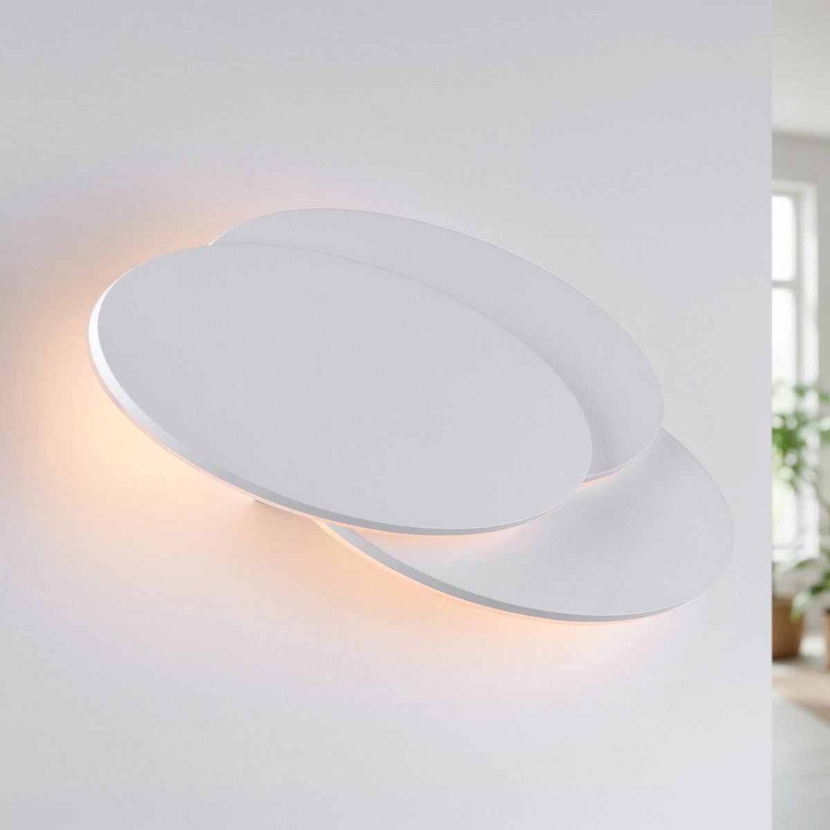 Design wandlamp Haarlem - wit