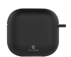 Coverzs Siliconen hoesje geschikt voor AirPods 4 - Siliconen beschermcase - Optimale bescherming