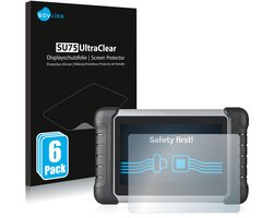 Savvies - Screenprotector voor Autel MaxiCOM MK808/ PRO MP808TS - Folie Beschermfolie transparant 6 Stuks