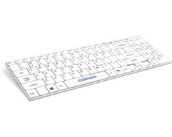 Man & Machine Medisch toetsenbord - Reinigbare en desinfecterend toestenbord - Wit  - Voldoet aan de WIP-richtlijnen voor o.a. tandartspraktijken