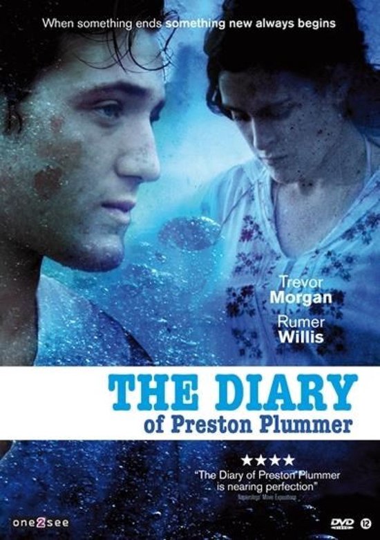 Filmcover met close-up van een man en een vrouw. Titel: The Diary of Preston Plummer. Tekst: When something ends something new always begins.