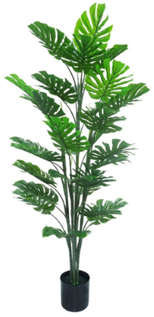 Neverleafs Monstera kunstplant - 140 cm - Tropisch Zuid-Amerika