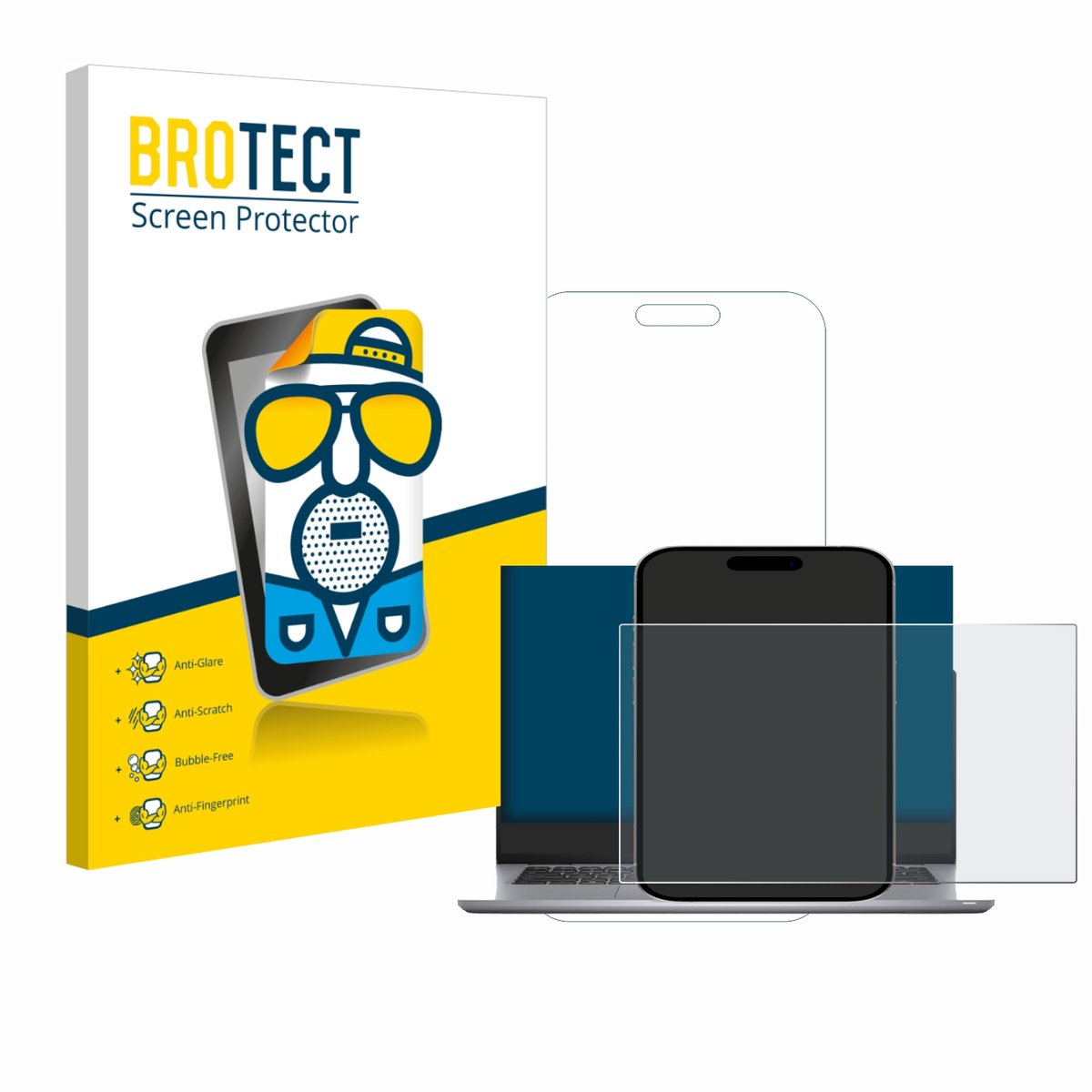 BROTECT - Screenprotector voor Dell Latitude 5421 - Folie Beschermfolie matte
