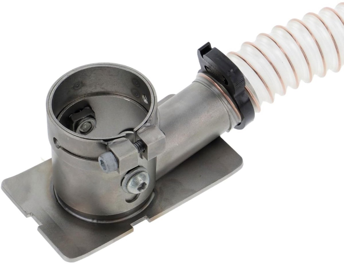 Afzuigset voegenfrezen - Stofafzuiging haakse slijper - Voegen saneren - Metaal met M14 - 6-12 mm - Zilver