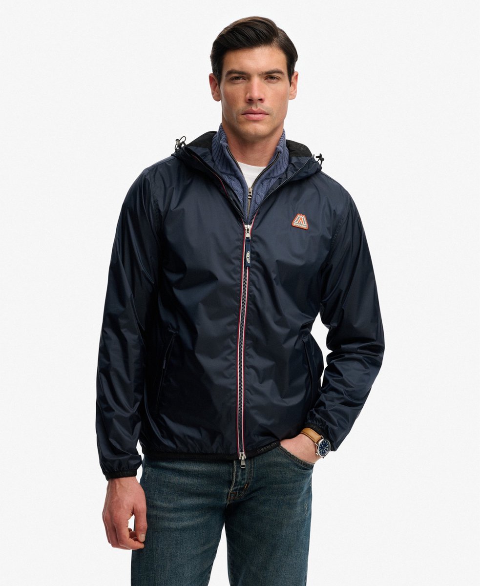 Superdry Windbreaker Jas Donkerblauw – Heren Functionele jas