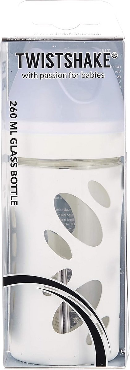 Anti-coliek Glas Babyfles 180 ml - Hittebestendig en BPA-vrij — afbeelding 4
