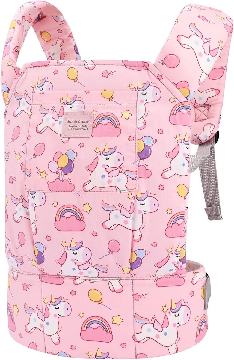 Draagdoek voor Poppen - 3-in-1 Zachte Draagzak van Katoen voor Kinderen