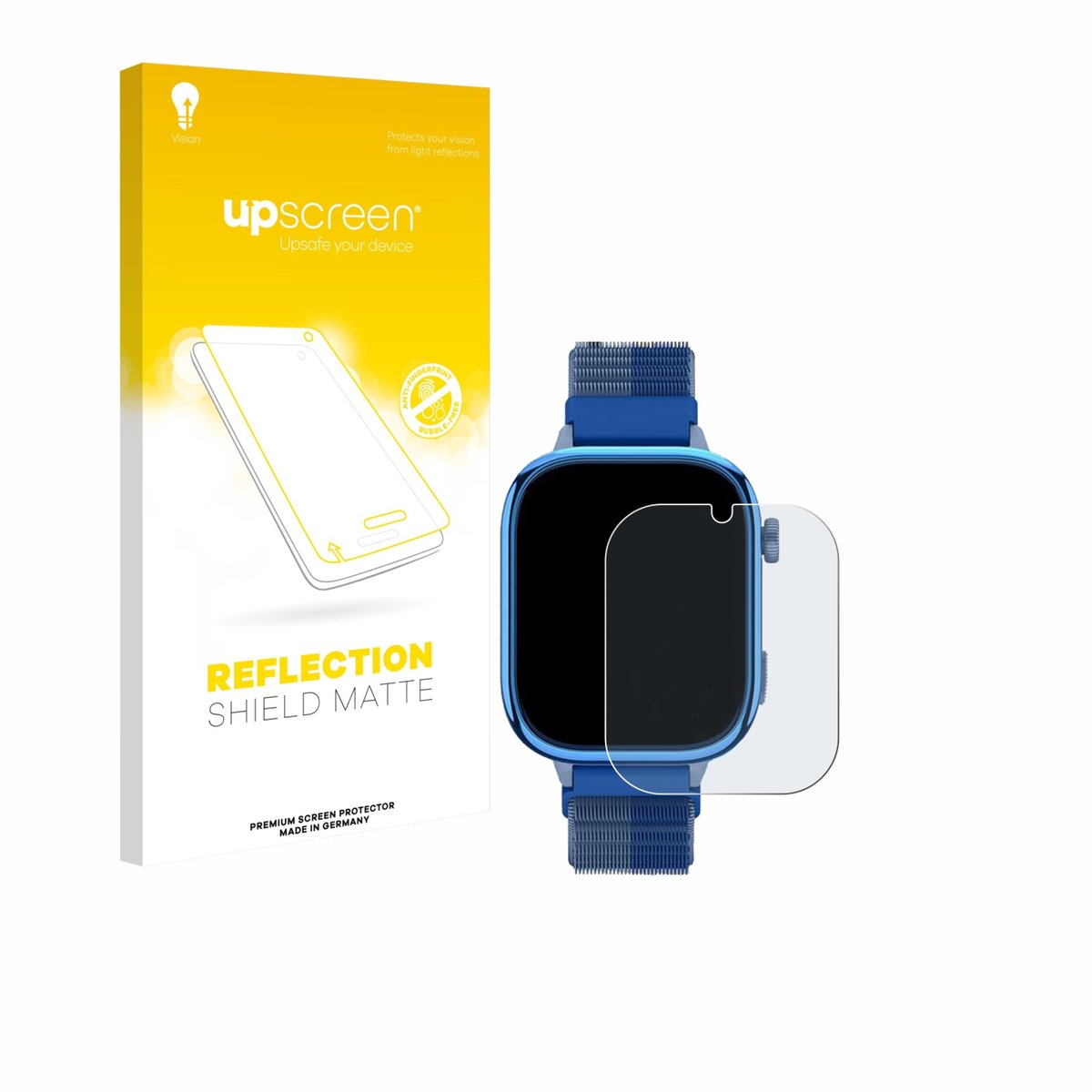 upscreen - Screenprotector voor Sanorum T40 - Folie Beschermfolie anti glare matte