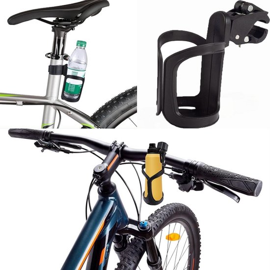 Universele Fiets Flessenhouder - Dubbele Set voor Fiets, Kinderwagen en Rolstoel — afbeelding 3