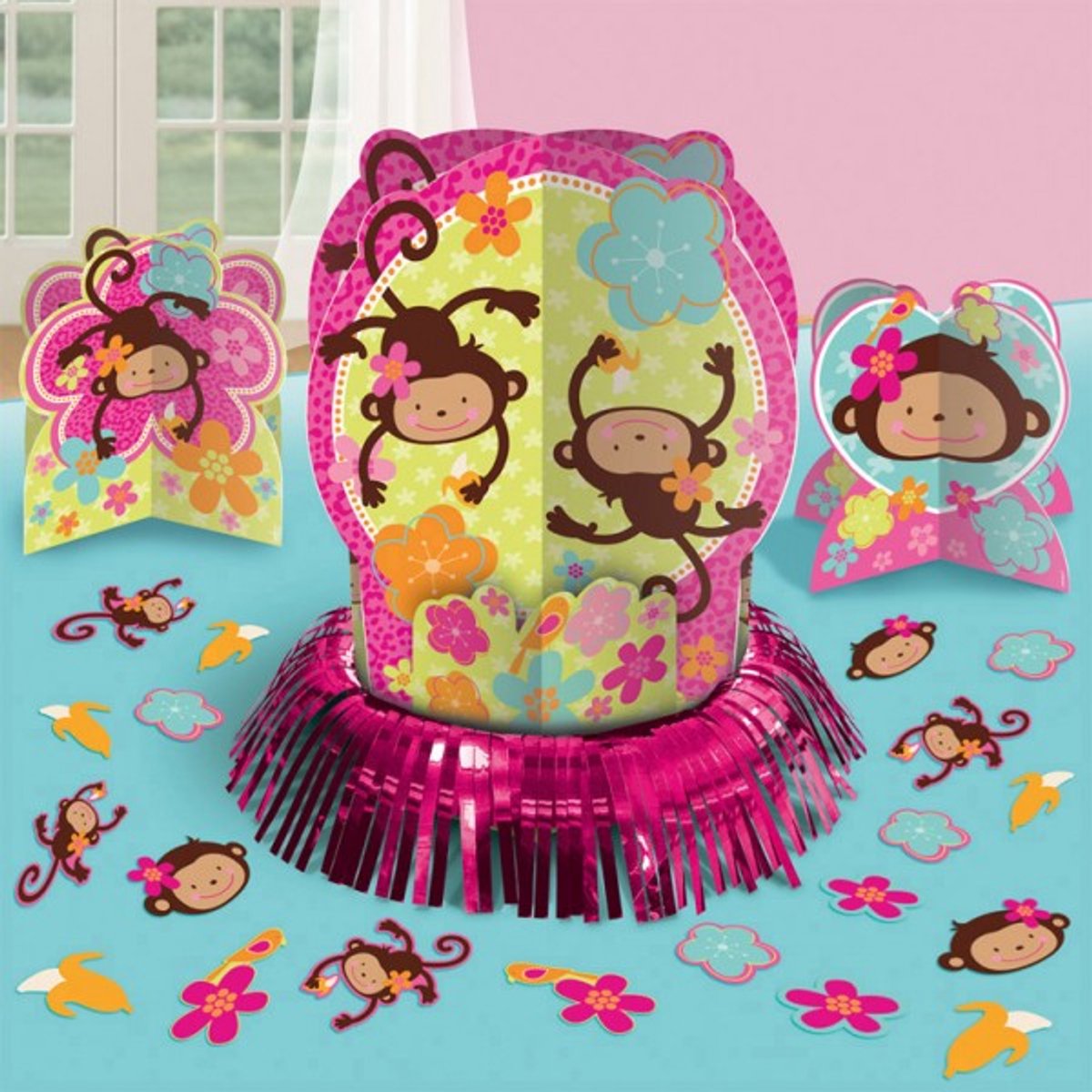 Monkey Monkey Love Table Decoratieset