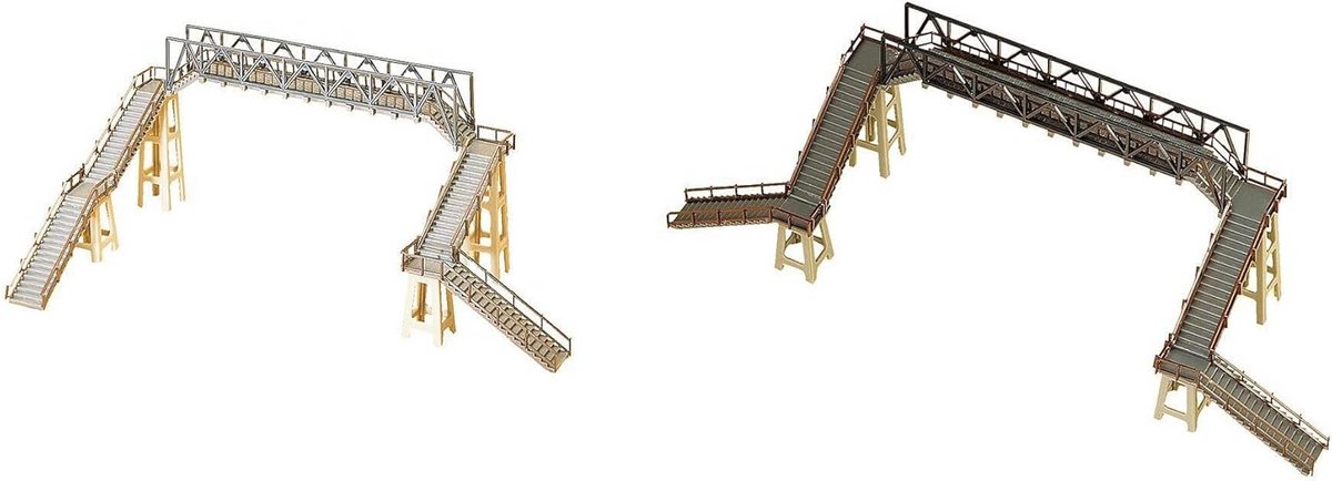 Voetgangersbrug Modelbouw Set voor Diorama en Landschapsbouw