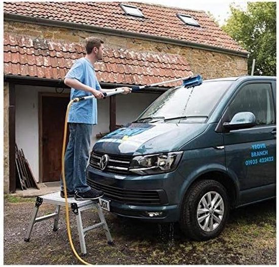 Telescopische Borstel met Schuimrubber Handvat voor Boot en Caravan — afbeelding 3