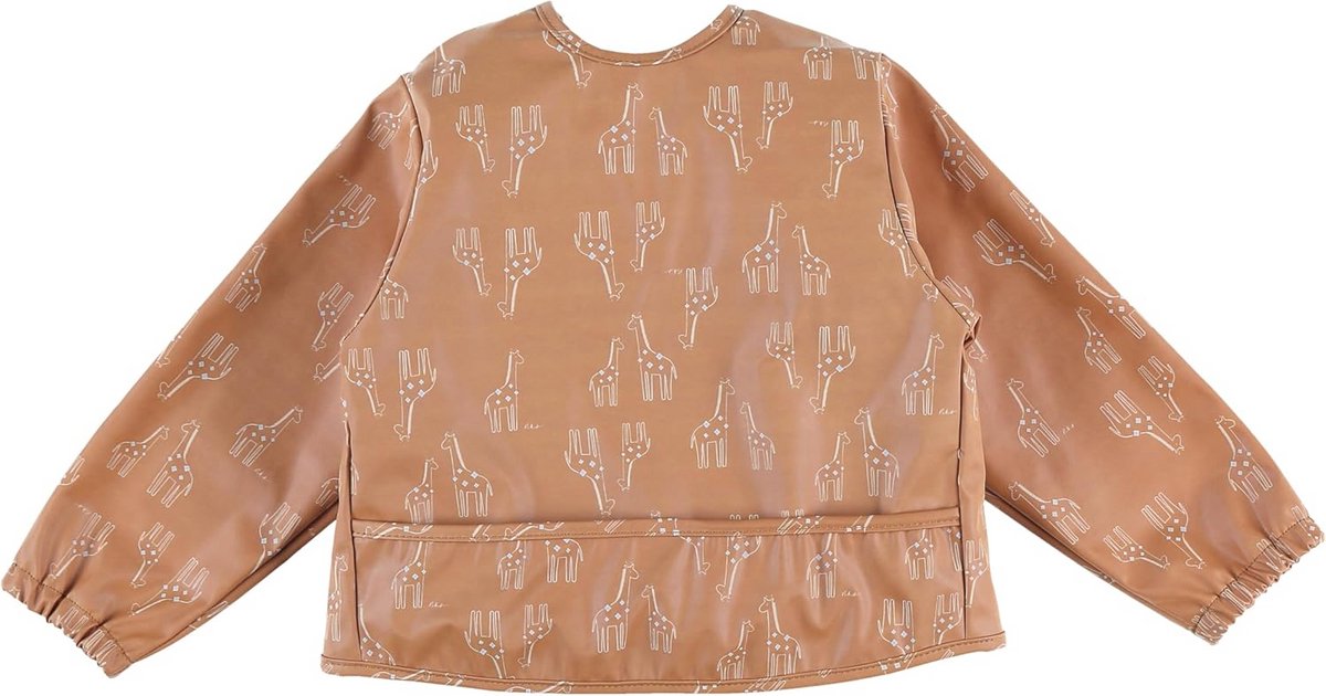 WATERDICHT SLABBETJE MET MOUWEN VOOR BABY'S - WASBAAR EN VLEKBESTENDIG - 3 T/M 24 MAANDEN - OKER