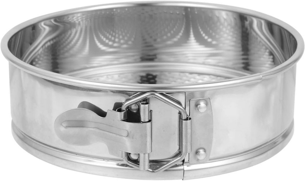 Ronde Springvorm met Verwijderbare Bodem - 20 cm - Roestvrij Staal