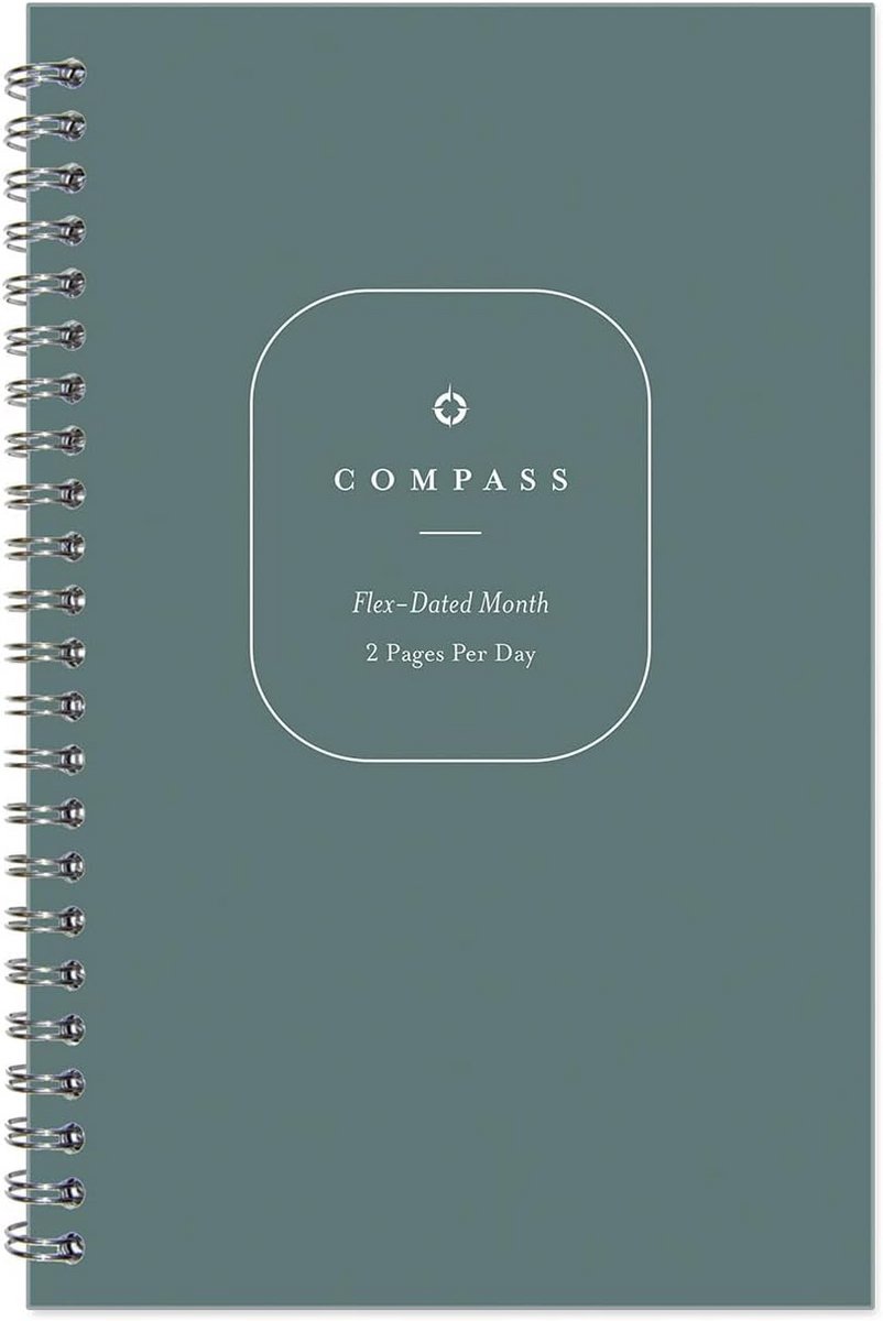 Onze Jaarplanner zonder Datum - Twee Pagina's Per Dag