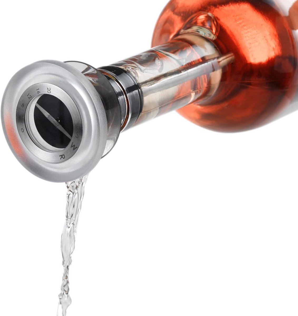 Thermometer voor Wijn met Schenktuit en Sluiting