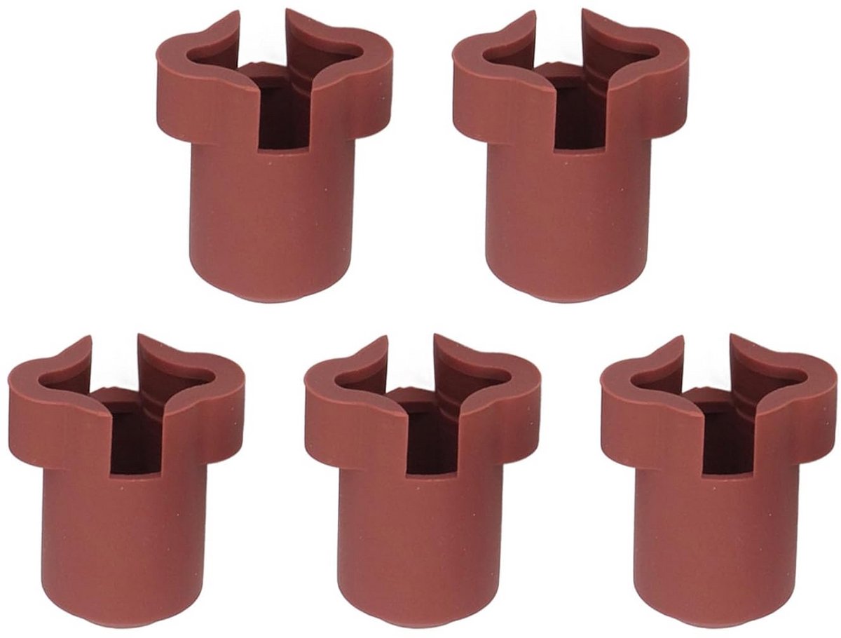 3D Printer Hotend Silicone Sock - Heater Block Cover - 3D Printen Verbeteren - Hittebestendig Materiaal - 5 stuks - Zwart
