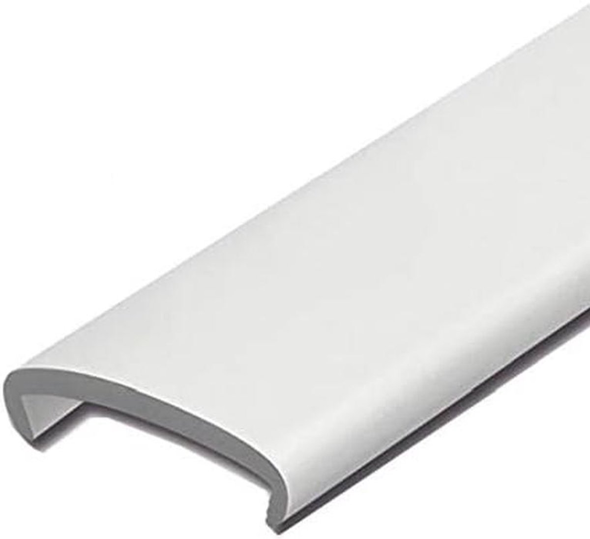 Zachte Stootrand Wit Voor Meubelplaat 19mm - 3 Meter PVC Randbescherming