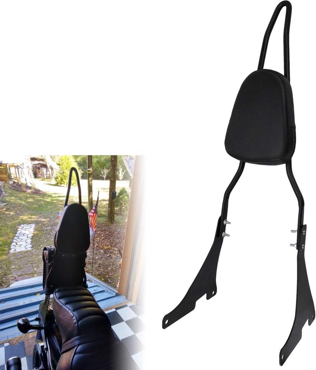Passagiers Rugleuning Sissy Bar voor Harley Sportster XL 883 1200 48 Iron (2004-2020)